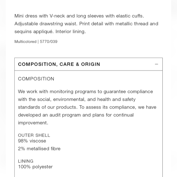 BNWT! Zara Boho sequin dress - Picture 6 of 6